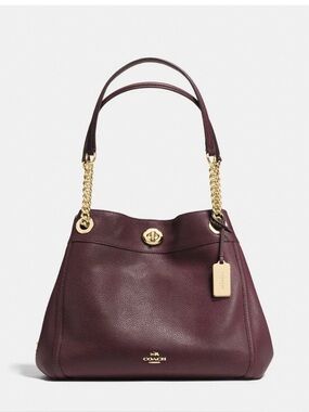 Coach Edie Turnlock Bag
